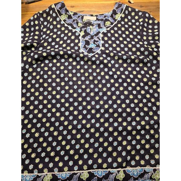 Liz Claiborne Career Women's Pullover 3/4 Sleeves Size 3X Top Lightweight EUC - Picture 1 of 7